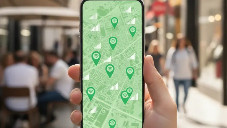 Baixe o App e Veja Senhas de WiFi Próximas