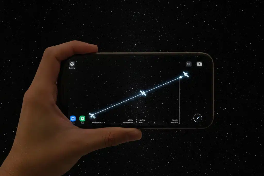 Apps de Astronomia para Observar Satélites e Estação Espacial