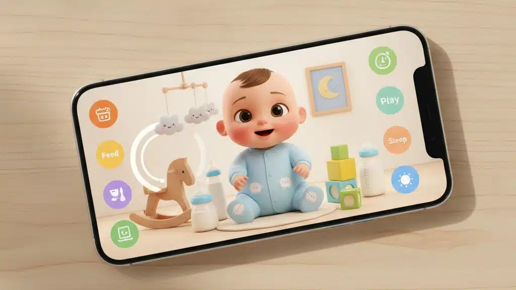 Apps de Bebê Virtual: Guia Completo para Maternagem Lúdica