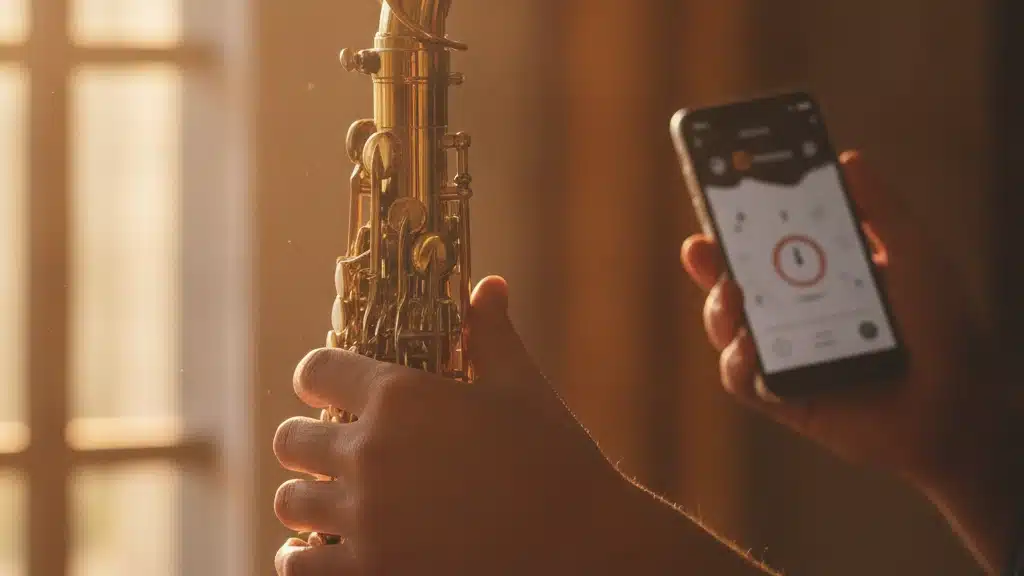 Apps Essenciais para Iniciantes em Saxofone e Exercícios
