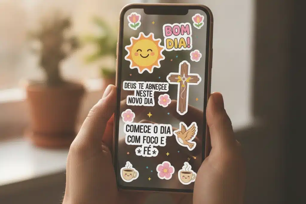 Aplicativos de Figurinhas de Bom Dia: Mensagens Gratuitas para WhatsApp e Telegram