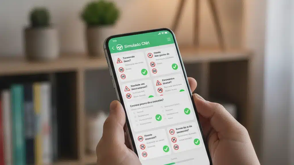 Apps Grátis para Treinar Questões de CNH