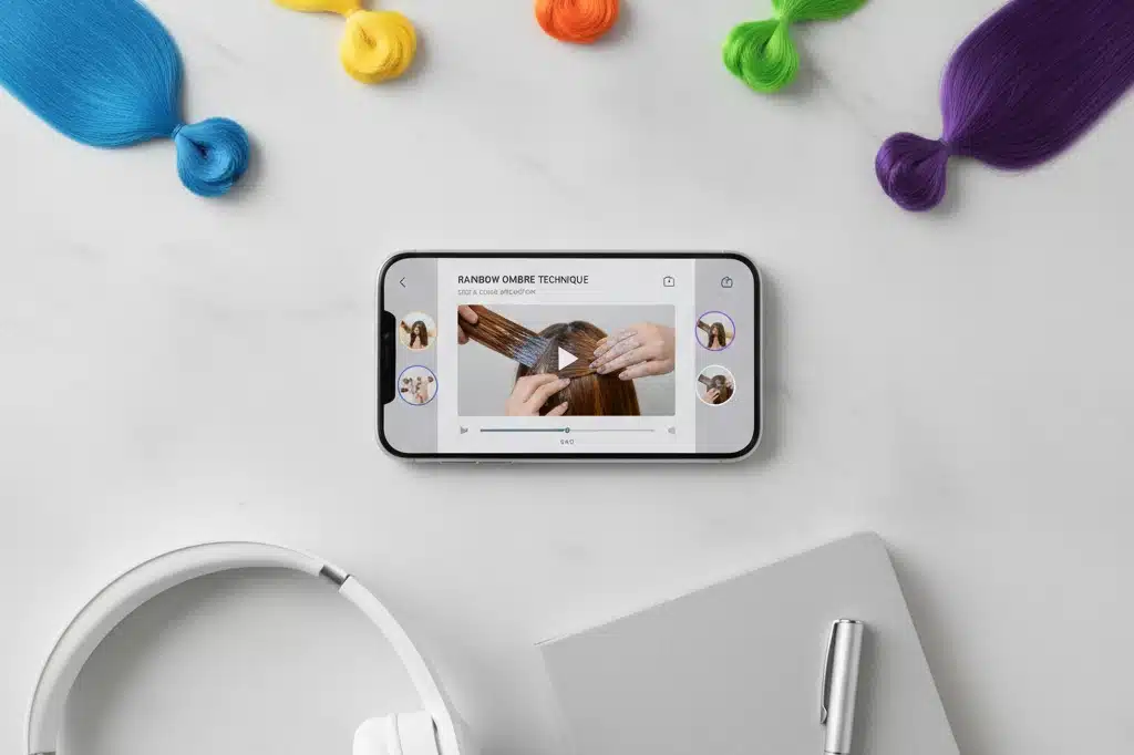 Como Aprender Cortes de Cabelo e Penteados com Apps de Beleza no Celular