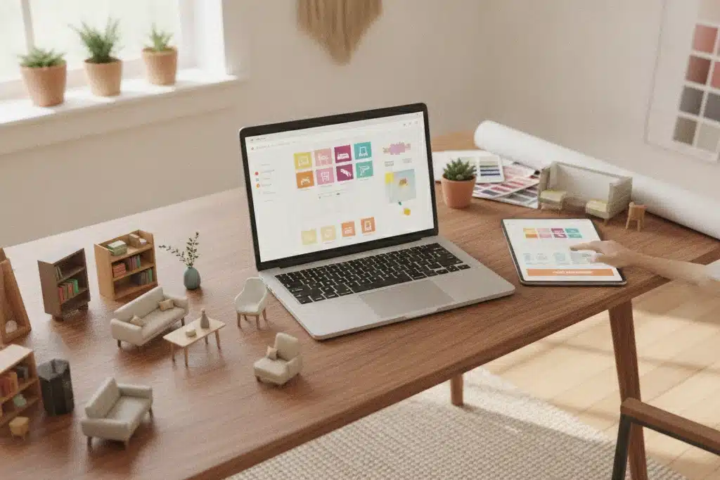 Ferramentas Online e Móveis para Planejar sua Decoração sem Custos