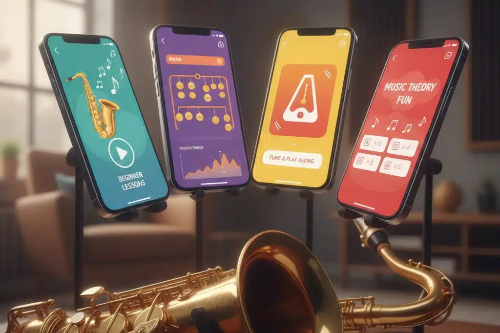 Melhores Apps Grátis para Aprender Saxofone do Zero