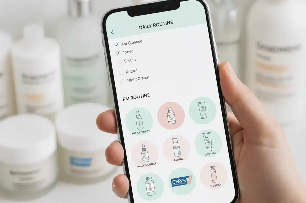Melhores Apps Gratuitos de Skincare para Organizar Sua Rotina