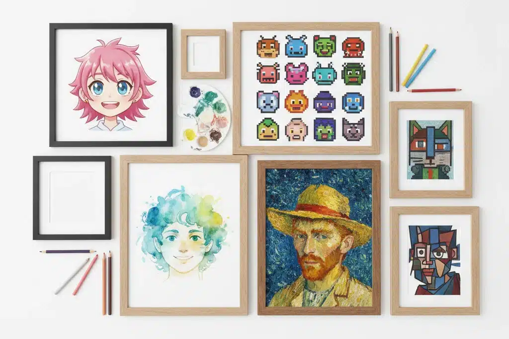 Top 5 Aplicativos para Virar Desenho: Crie Avatares de Vários Estilos