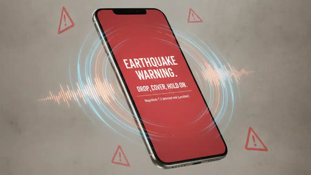 Receba Alertas de Terremoto em Tempo Real