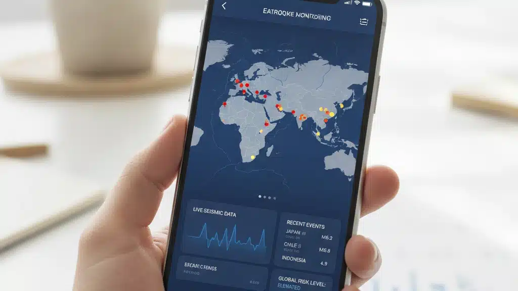 Veja os Terremotos ao Vivo no Mapa Agora