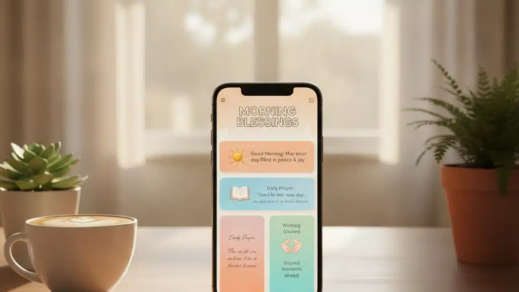 Apps de Frases de Bom Dia e Recados Abençoados para WhatsApp