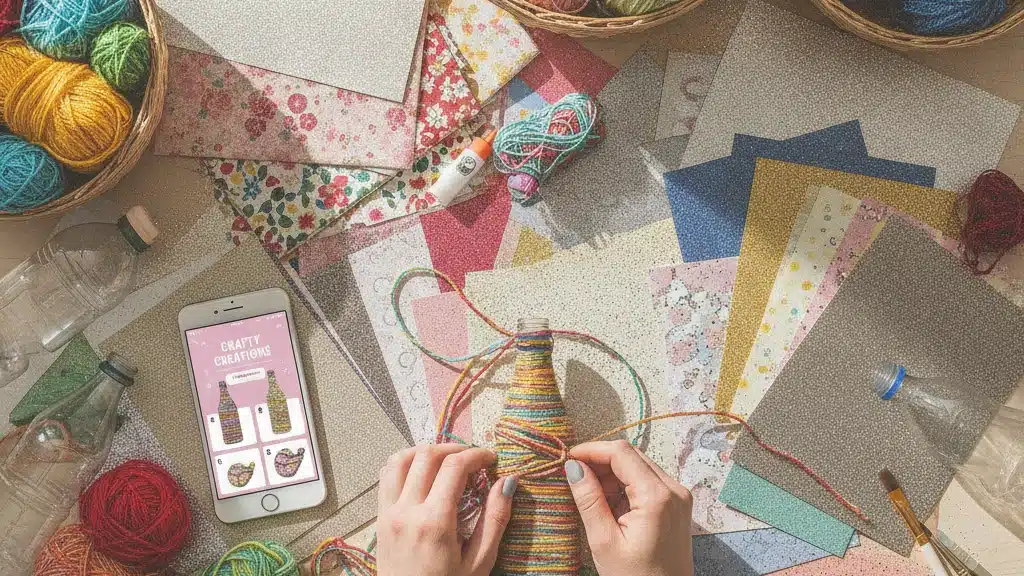 Apps de Tutoriais Passo a Passo para Trabalhos Manuais e Decoração