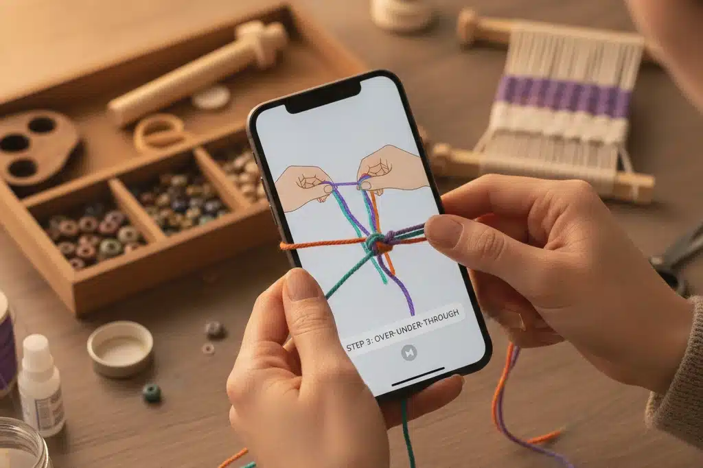 Apps de Tutoriais Passo a Passo para Trabalhos Manuais e Decoração