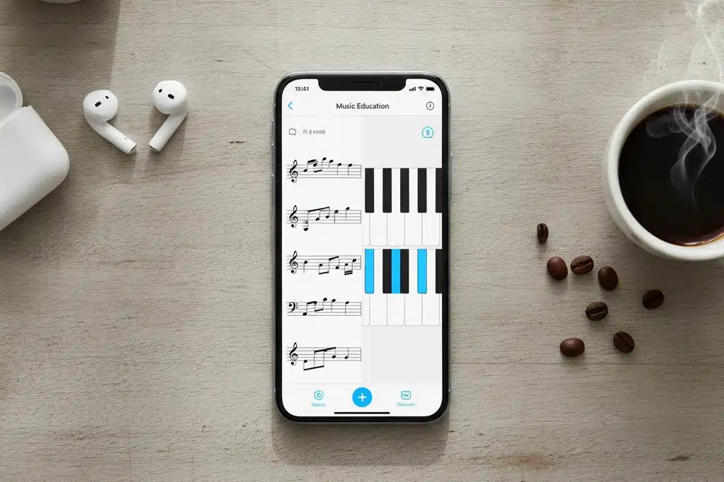Como Tocar Teclado com Apps: Guia Completo de Partituras e Exercícios