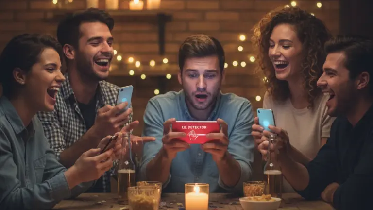 Jogos de Brincadeira: Detector de Mentiras para Festa e Diversão