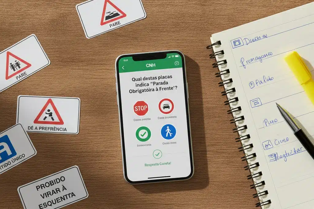 Melhores Apps para Simular a Prova de Direção CNH Grátis