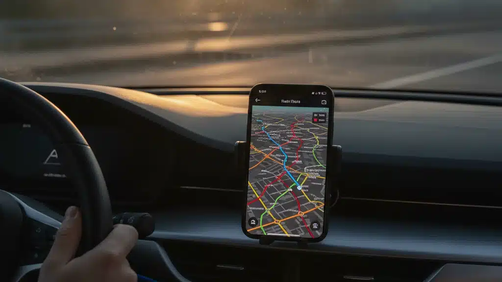 Navegação Inteligente: Apps com Mapa, Radares e Trânsito ao Vivo