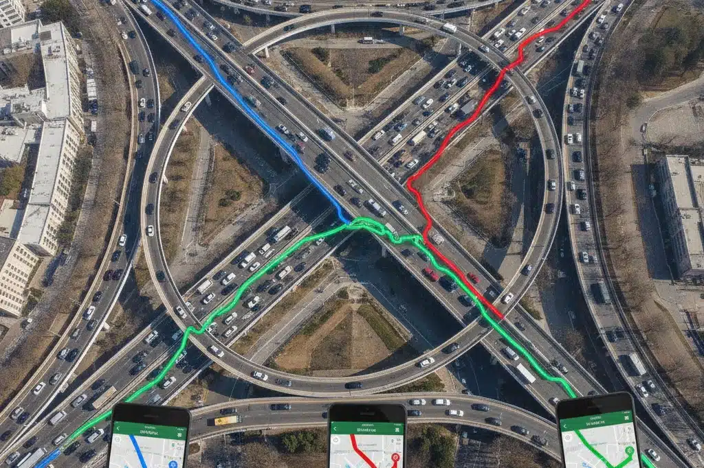 Navegação Inteligente: Apps com Mapa, Radares e Trânsito ao Vivo