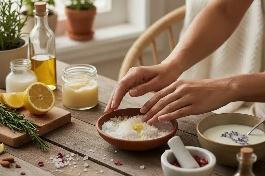 Receitas Naturais Eficazes: Transforme Suas Mãos com Tratamentos Caseiros