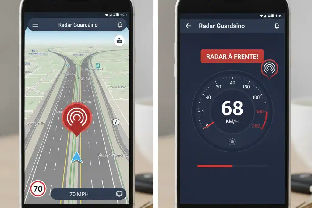 Waze vs Radar Guardião: Qual App Detecta Multas Mais Rápido