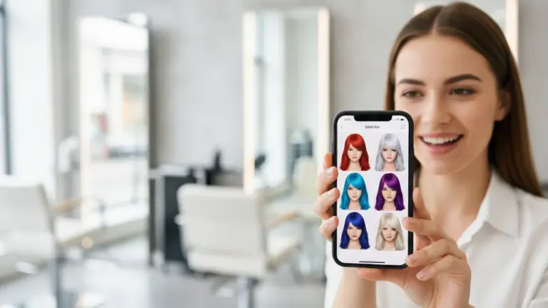 Apps Grátis para Testar Cores de Cabelo e Penteados Realistas