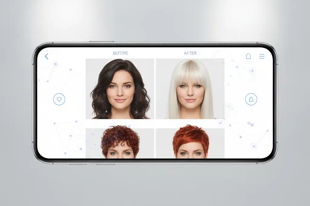 Apps Grátis para Testar Cores de Cabelo e Penteados Realistas