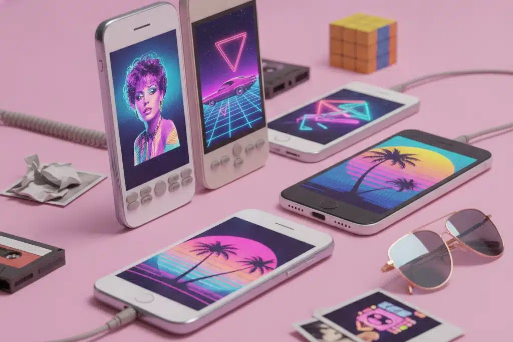 Apps Gratuitos que Transformam Suas Imagens no Estilo Vintage dos 80s