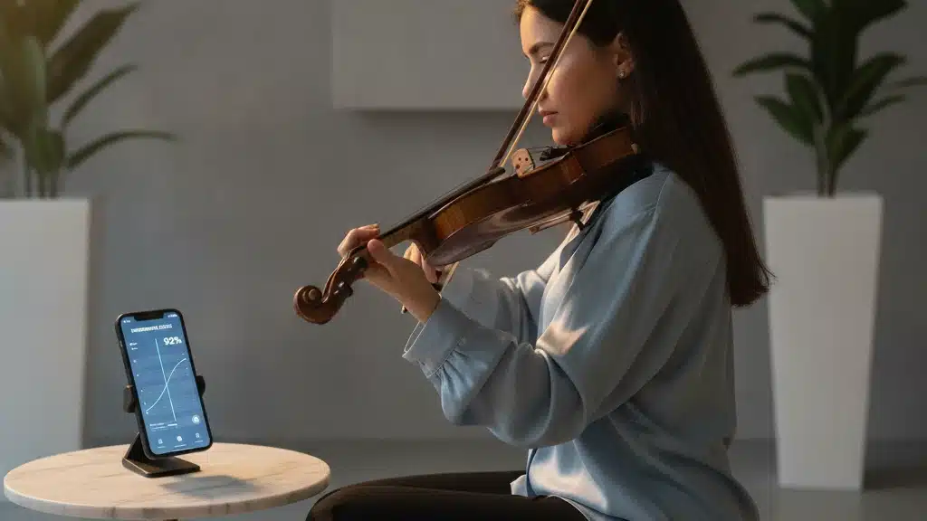 Aulas de Música com Feedback em Tempo Real