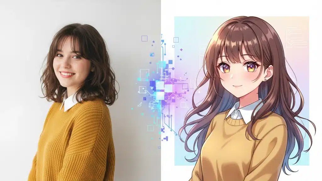 Veja Como Você Ficaria em Anime e Pintura