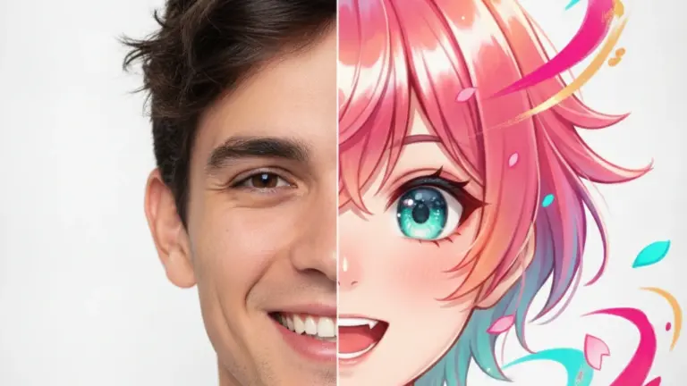 Veja Como Você Ficaria em Anime e Pintura