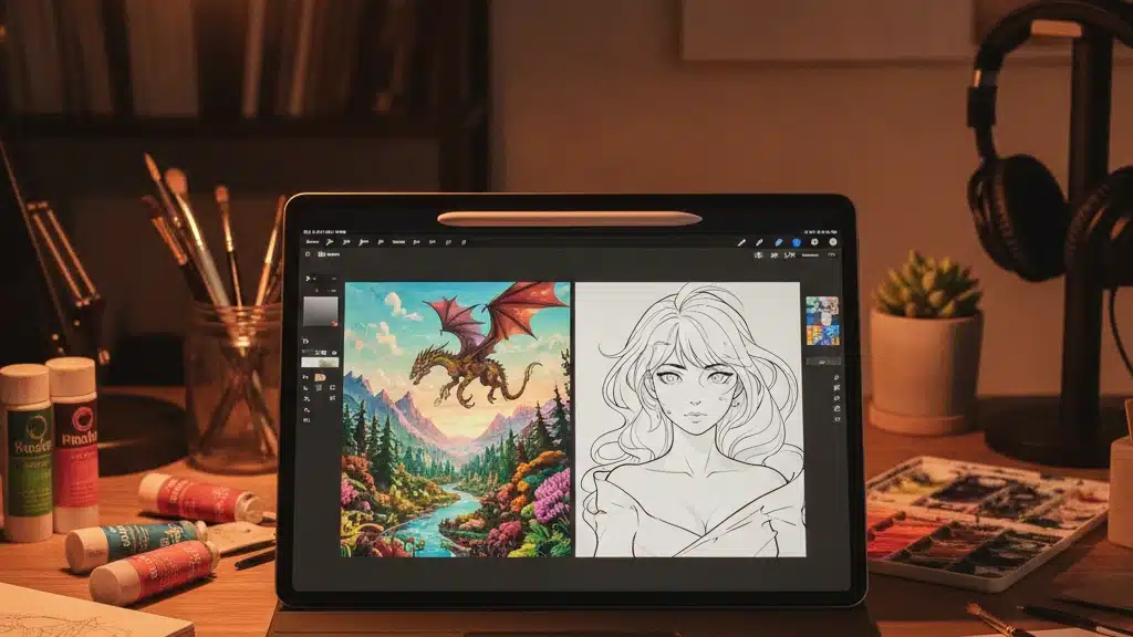 Ibis Paint X vs Procreate: Qual App É Melhor Para Aprender a Desenhar