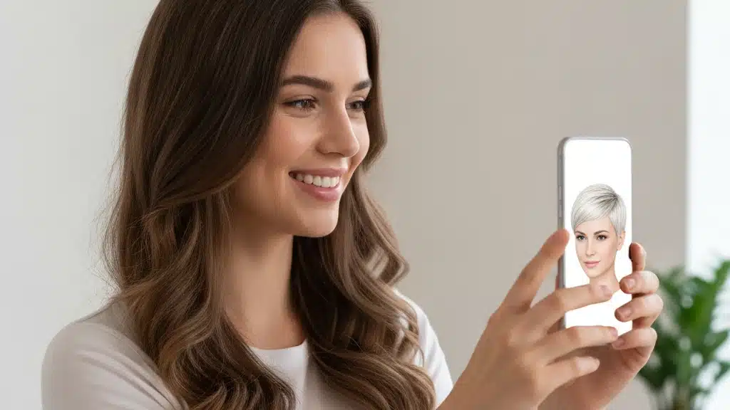 Os Melhores Apps para Visualizar Cortes e Cores de Cabelo Antes de Mudar