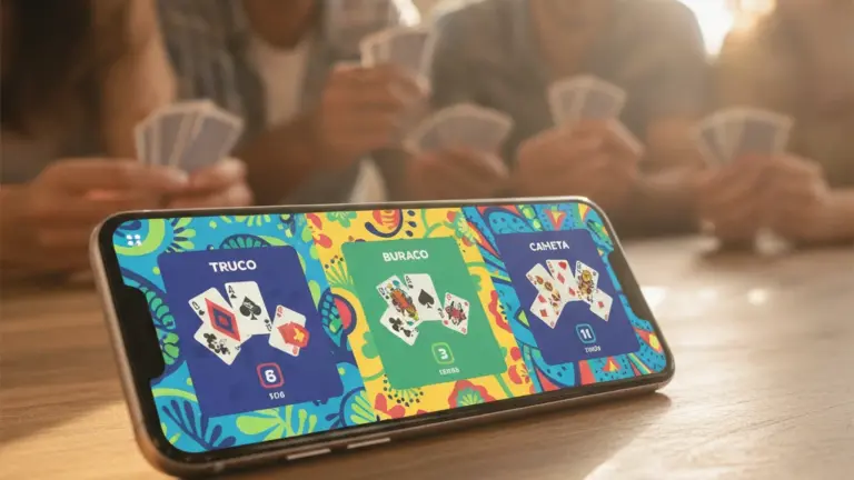 Truco, Buraco e Cacheta Online a Qualquer Hora