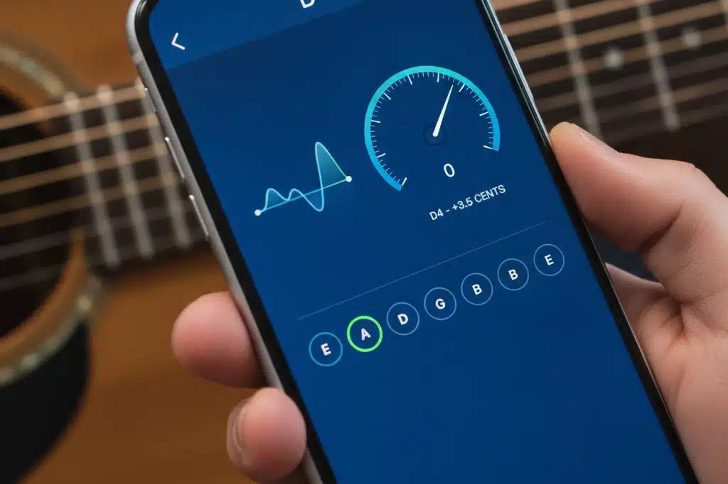 Aplicativos Gratuitos para Afinar Violão com Microfone