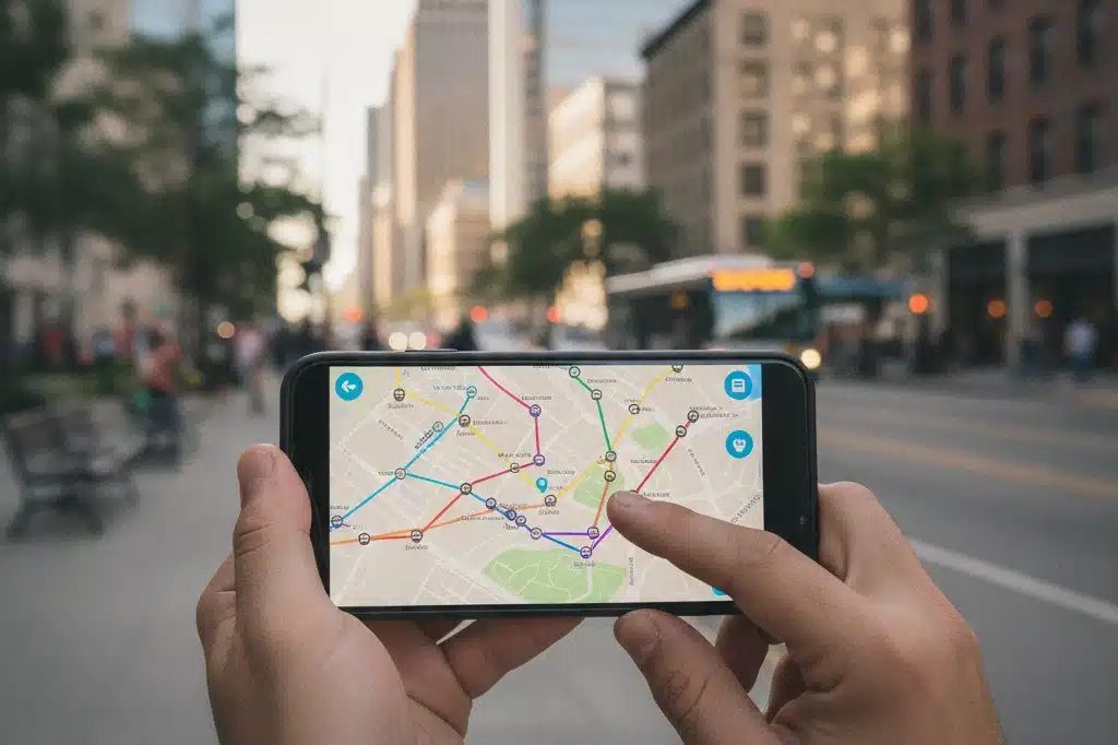 Como Usar o Moovit, Google Maps e Outros Apps de Ônibus
