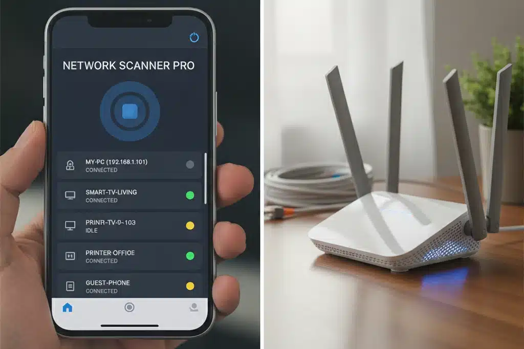 Scanner de Rede: Apps Essenciais para Proteger seu Roteador